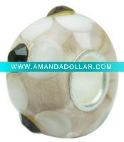 Wholesale lastest design high quality crystal glass bead