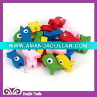Wholesale Colorful Wooden Bead Jewelry beads