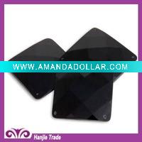 Wholesale Wholesale Large Size of Glass Flatback Jewels