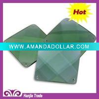 Wholesale Wholesale Large Size of Glass Flatback Jewels
