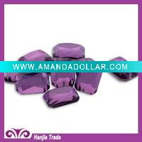 Wholesale Wholesale Square Crystal Flatback Jewels