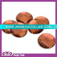 Wholesale Wholesale Round Crystal Glass Jewels