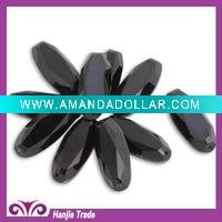 Wholesale Wholesale Oval Crystal Glass Jewels