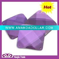 Wholesale Wholesale Large Size of Glass Flatback Jewels
