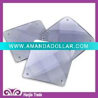 Wholesale Large Size of Glass Flatback Jewels