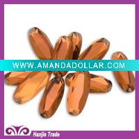 Wholesale Oval Crystal Flatback Jewels