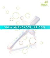 silicone baby toothbrush with PP handle