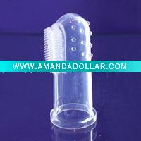 silicon baby finger toothbrush