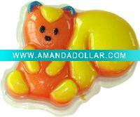 Beautiful and colorful soap noodle cartoon squirrel