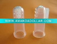 silicone baby toothbrush