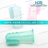 Lovely silicone baby toothbrush