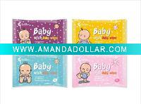 OEM bare bottom baby wet wipes