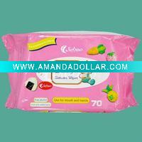 OEM bare bottom Baby Wet Wipes