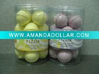 bath fizzer, bath salt, bath bomb