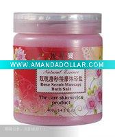Rose scrub massage bath salt