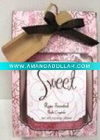 Wholesale 100G SCENTED BATH SALTS IN CARDBOARD BAG WITH SCOOPE PACK