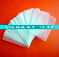 hot sold paper soap in a plastic box
