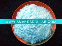 bule small particles bath salt
