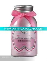 Wholesale Rose whitening cleansing salt