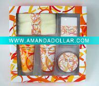 Floral bath gift set MFY09-A009