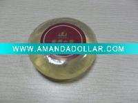 Wholesale top quality hotel transparent soap