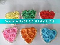 6pc flower paper soap