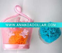 Wholesale Antibacterial & Anti-Influenza H1N1 bath soap flower in gift bag