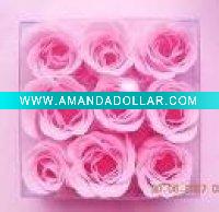 Rose soap flower