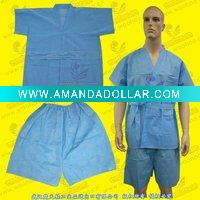 Wholesale bath gown (disposable gown, non-woven gown)