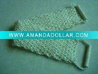 Natural bath scrubber