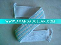 Natural bath scrubber