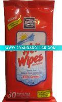 Wholesale HOT!! Anti-bacterial wet wipes, hand wipes-travel pack(15pcs/pack)
