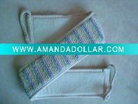 Natural bath scrubber