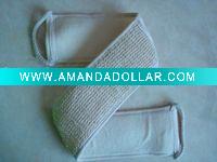 Natural bath scrubber
