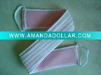 Natural bath scrubber