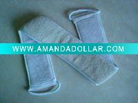Natural bath scrubber
