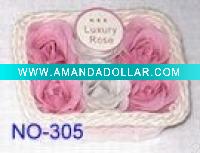 Rose soap flower