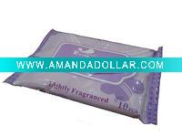 Wholesale travel wipes/hand wipes/wet wipes 10ct