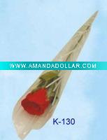Rose flower shaped soap