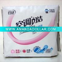 Wholesale cool and breathable sanitary napkin with condition feel