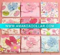 Wholesale 3pcs newest lovely sanitary napkin holder bag