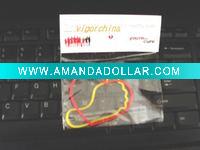 Simple silicone bands
