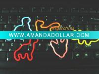 Colorful silicone bands