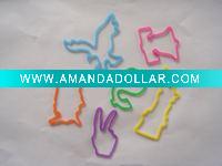 Silicone hair bands