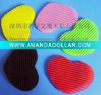 Heart-shaped hair roller