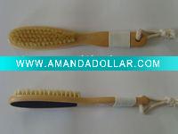 nail brush with foot file