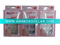 Wholesale glittering artificial nail