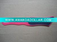 Plastic handle nail file callus remover
