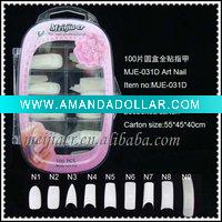 Wholesale New Fashion Professional Salon Nail Tips(031D)