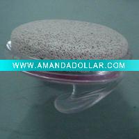 Wholesale foot brush with pumice stone , 2-in-1 pedicure tool , pumice with brush